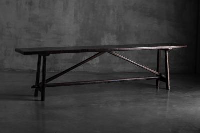 Rustic Vernacular Console Table France Early 20th Century