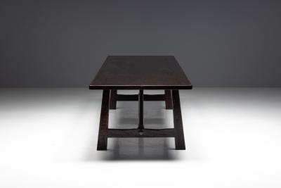 Rustic Vernacular Dining Table France Early 20th Century