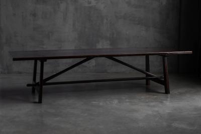 Rustic Vernacular Dining Table France Early 20th Century