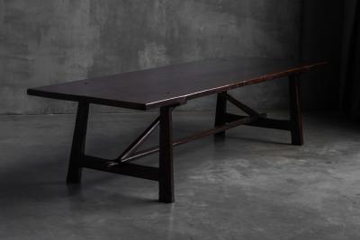 Rustic Vernacular Dining Table France Early 20th Century