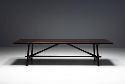 Rustic Vernacular Dining Table France Early 20th Century