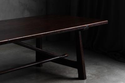 Rustic Vernacular Dining Table France Early 20th Century