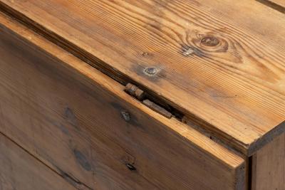 Rustic Vernacular Drop Leaf Worktable France 19th Century