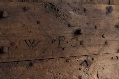 Rustic Vernacular Pine Door Hautes Alpes France 19th Century