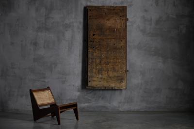 Rustic Vernacular Pine Door Hautes Alpes France 19th Century