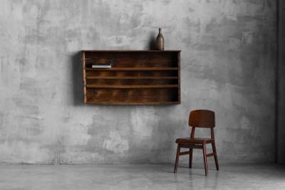 Rustic Vernacular Wall Shelf France 19th Century