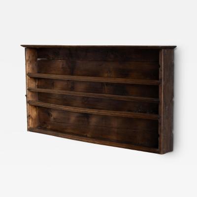 Rustic Vernacular Wall Shelf France 19th Century