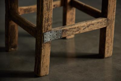 Rustic Vernacular Wooden Chair France 19th Century