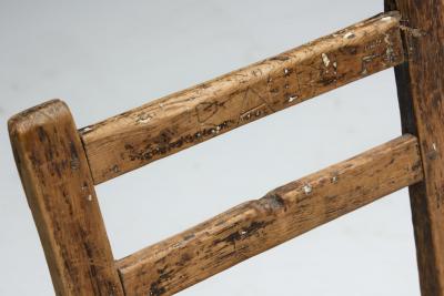 Rustic Vernacular Wooden Chair France 19th Century