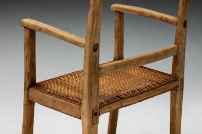 Rustic Wabi Sabi Armchair France 19th Century