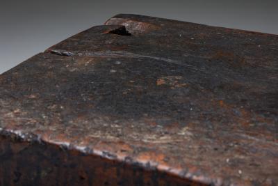 Rustic Wabi Sabi Brown Bench 1920s