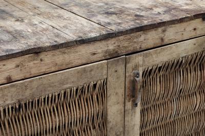 Rustic Wabi Sabi High Board 1930