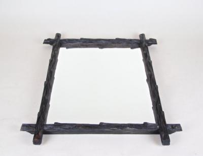 Rustic Wall Mirror Black Forest Austria circa 1880