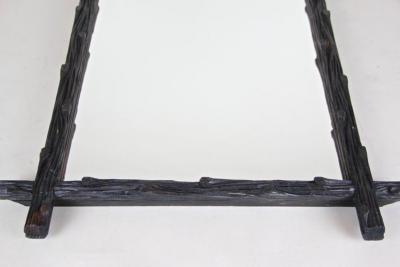 Rustic Wall Mirror Black Forest Austria circa 1880