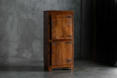 Rustic Walnut Cupboard 19th Century