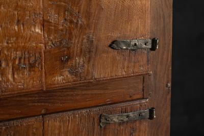 Rustic Walnut Cupboard 19th Century