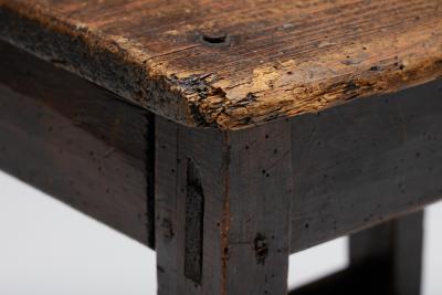 Rustic Wooden Child Chair 19 20th Century