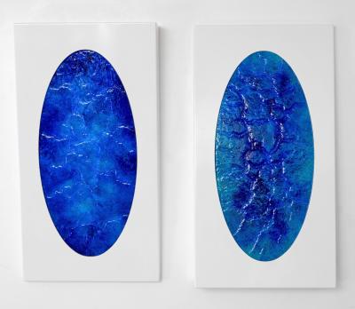 Ruth Avra Dana Kleinman KX2 Inside Out diptych 