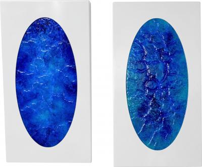 Ruth Avra Dana Kleinman KX2 Inside Out diptych 