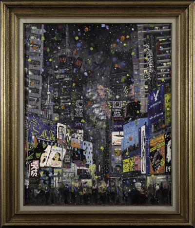 Ryan J Vojir Times Square on New Years Eve NYC 