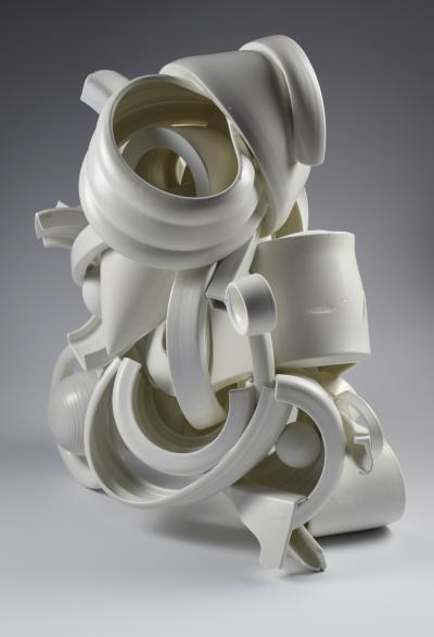 Ryan Labar Getting Up After the Fight Sculpture