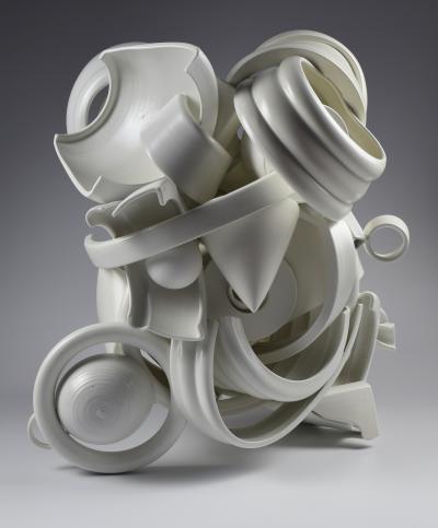 Ryan Labar Getting Up After the Fight Sculpture