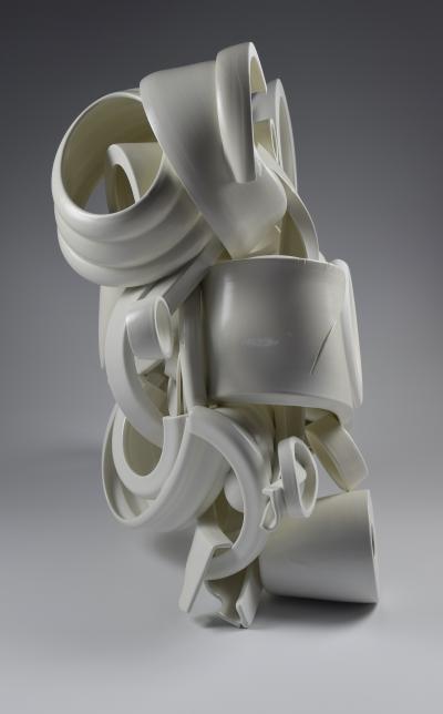 Ryan Labar Getting Up After the Fight Sculpture