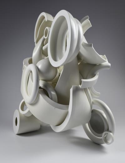 Ryan Labar Getting Up After the Fight Sculpture