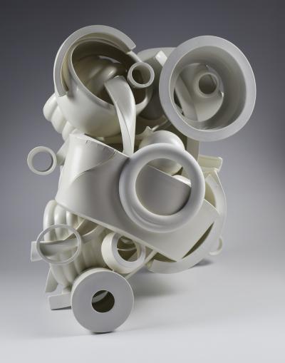 Ryan Labar Getting Up After the Fight Sculpture