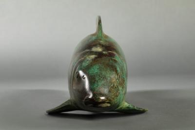 Ryohei Saku Japanese Bronze Carp