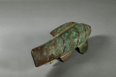 Ryohei Saku Japanese Bronze Carp