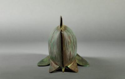 Ryohei Saku Japanese Bronze Carp