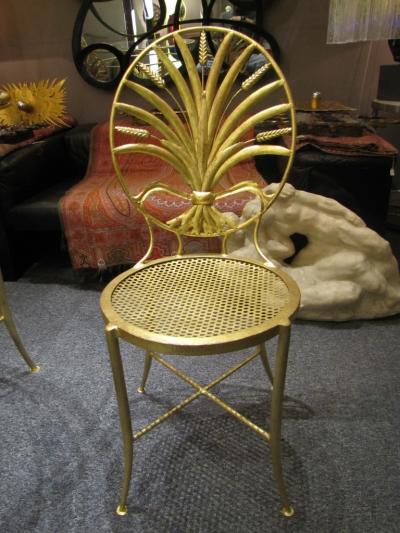 S Salvadori Set of table and six chairs By S Salvadori Firenze C 1960