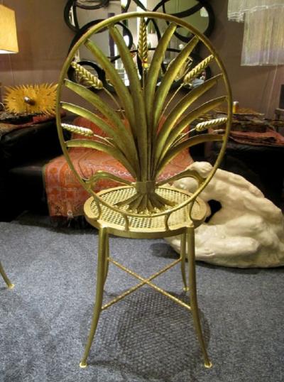 S Salvadori Set of table and six chairs By S Salvadori Firenze C 1960