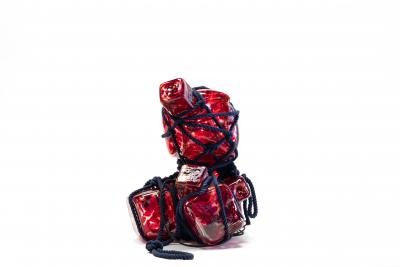 S bastien L on Red Light Sculpture