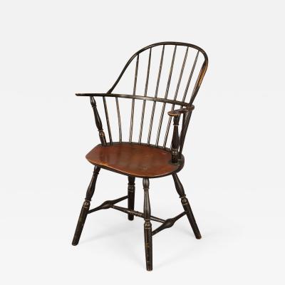 SACK BACK WINDSOR ARM CHAIR