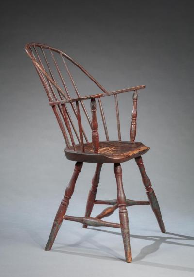 SACK BACK WINDSOR ARMCHAIR