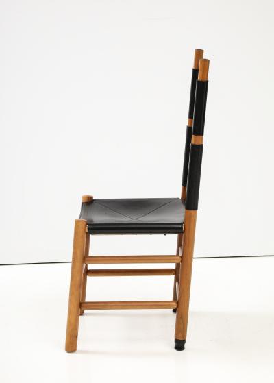 SCARPA CARLO Eight Kentucky chairs for Bernini Ceriano Laghetto