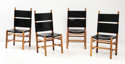 SCARPA CARLO Eight Kentucky chairs for Bernini Ceriano Laghetto