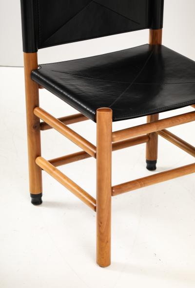 SCARPA CARLO Eight Kentucky chairs for Bernini Ceriano Laghetto