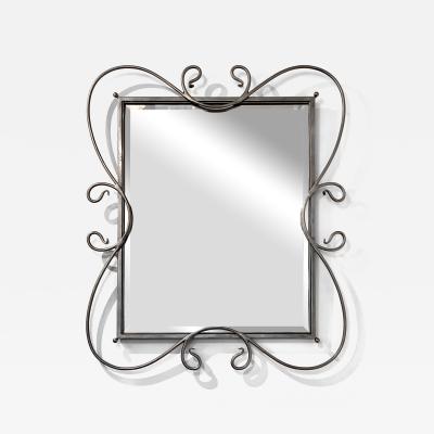 SCROLLED WALL MIRROR
