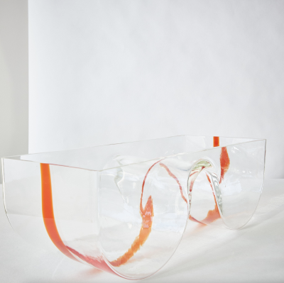 SCULPTURAL MURANO BOWL