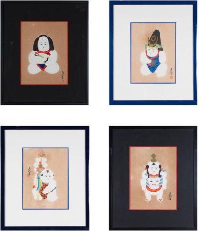 SET OF 16 MEIJI PRINTS