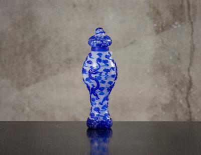 SET OF 3 PEKING GLASS JARS