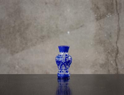 SET OF 3 PEKING GLASS JARS