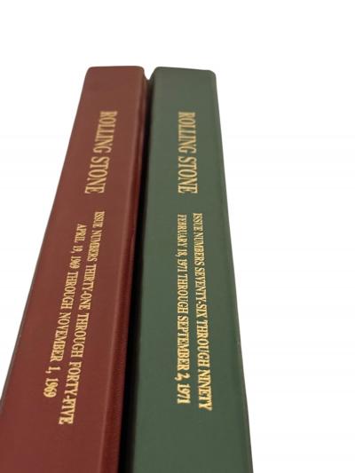 SET OF FOUR ROLLING STONE BOOKS 1969 1971
