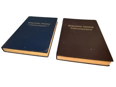 SET OF FOUR ROLLING STONE BOOKS 1969 1971
