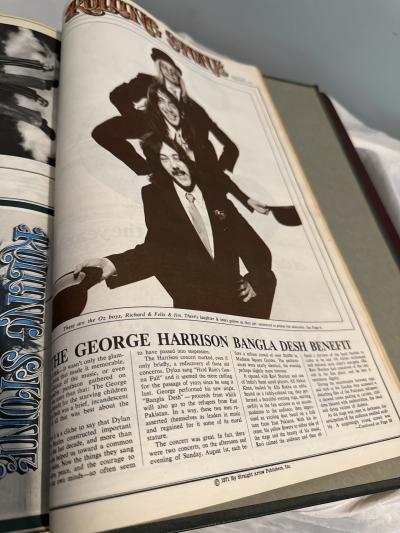 SET OF FOUR ROLLING STONE BOOKS 1969 1971