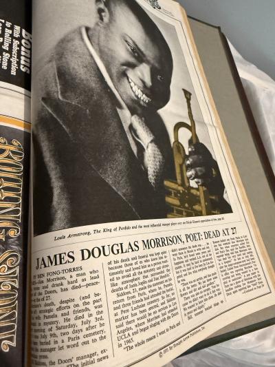 SET OF FOUR ROLLING STONE BOOKS 1969 1971
