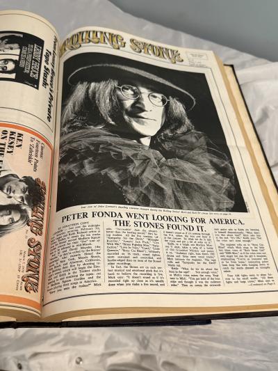SET OF FOUR ROLLING STONE BOOKS 1969 1971